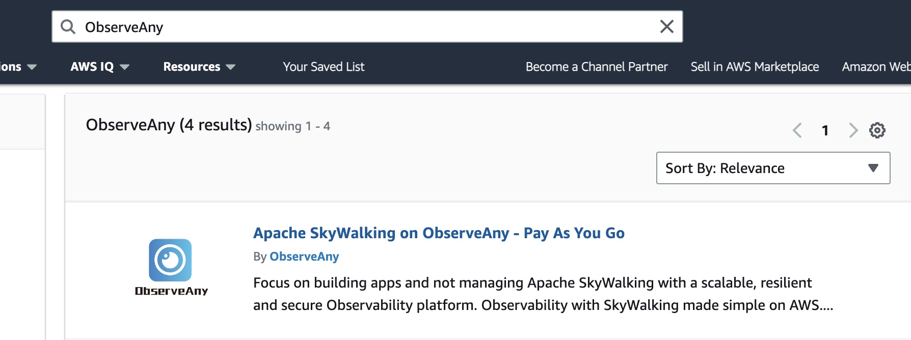 aws search